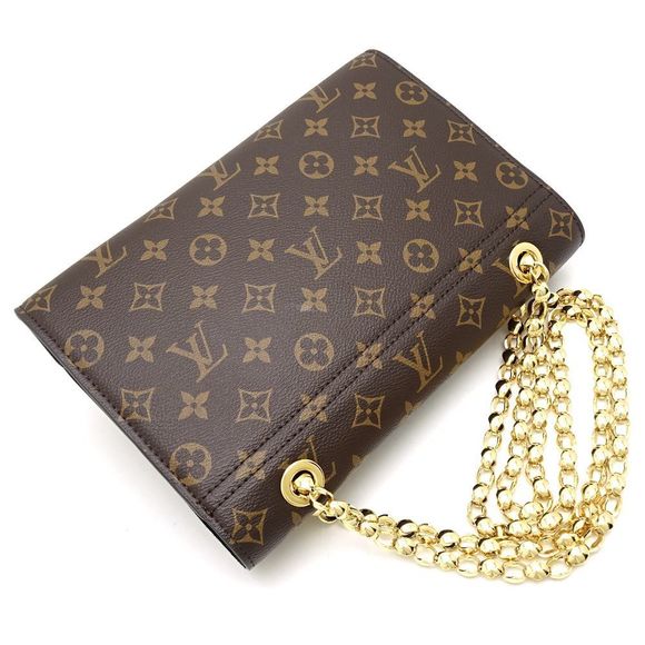 Louis Vuitto Monogram Victoire Noir Chain Shoulder Bag black - Picture 4 of 8